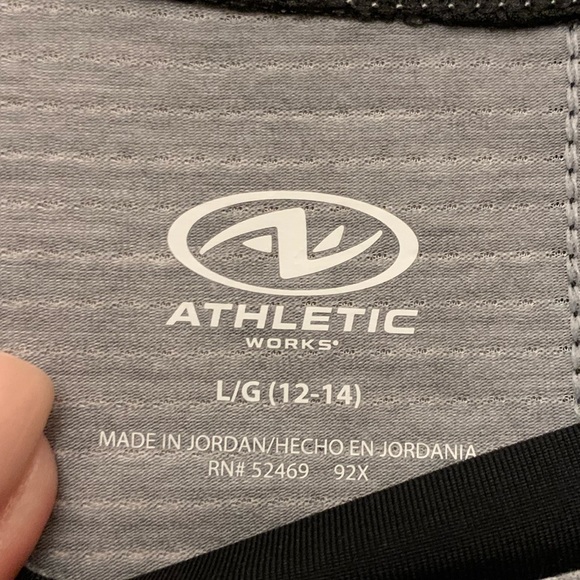 Set of 2 Athletic Works Gray Active Tank Tops - 1 NWT & 1 NWOT - Picture 5 of 5